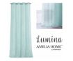 Glamour függöny ezüst karikákkal, Lumina, 100 g/nm, Amelia Home, 140x270 cm, Világoskék 140x270 cm thumbnail 2