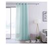Glamour függöny ezüst karikákkal, Lumina, 100 g/nm, Amelia Home, 140x270 cm, Világoskék 140x270 cm thumbnail 4