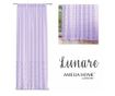 Klasszikus hímzett függöny rúdbújtatóval, Lunare, 48 g/m², Amelia Home, 140x270 cm, Lila Lunare 140x270 cm thumbnail 2
