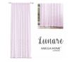 Klasszikus hímzett függöny rúdbújtatóval, Lunare, 48 g/m², Amelia Home, 140x270 cm, Rózsaszín Lunare 140x270 cm thumbnail 2