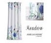 Virágmintás klasszikus voile függöny ezüst karikákkal, Meadow, 48 g/m², Amelia Home, 140x270 cm, Fehér Meadow 140x270 cm thumbnail 1