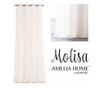 Voile függöny ezüst karikákkal, Molisa, 48 g/m², Amelia Home, 140x270 cm, Krém Molisa 140x270 cm thumbnail 1
