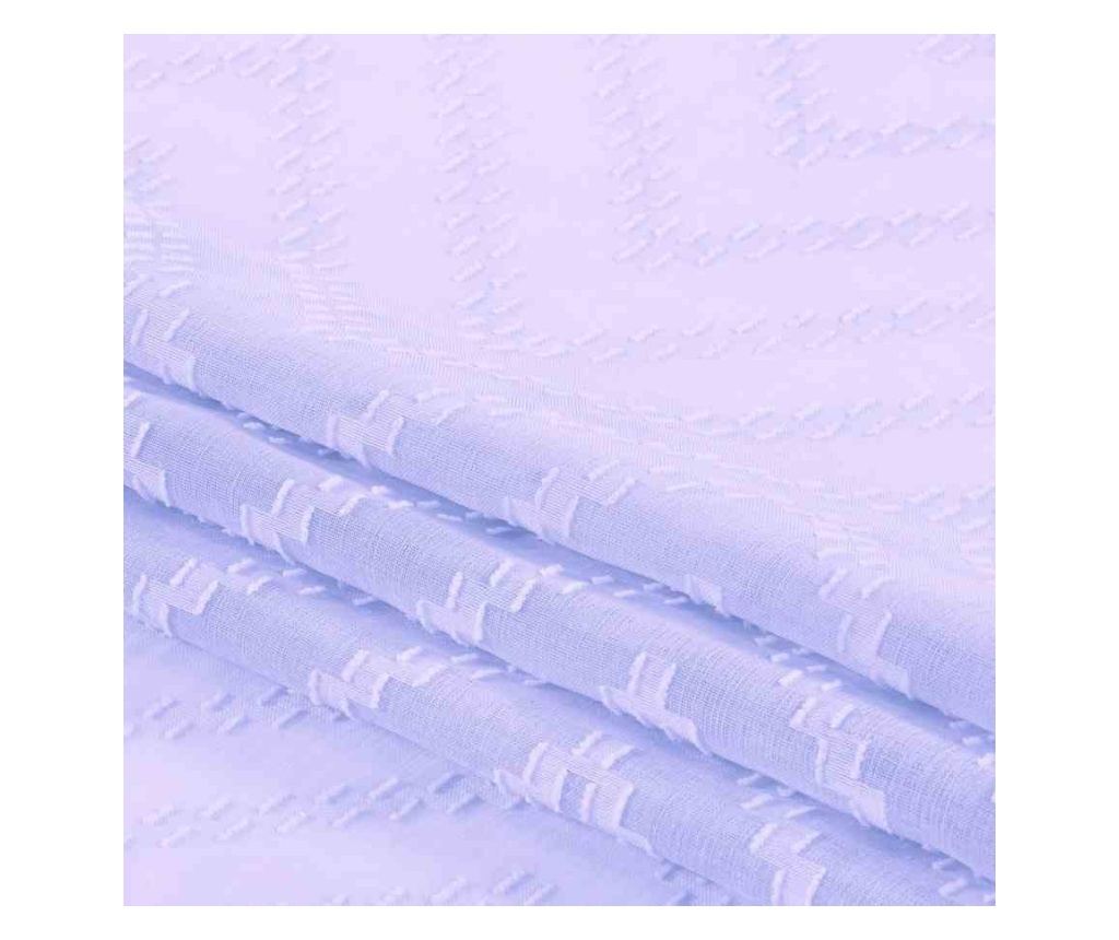 Voile függöny ezüst karikákkal, Molisa, 48 g/m², Amelia Home, 140x270 cm, Lila Molisa 140x270 cm - 6