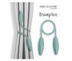 2 darabos Glamour függönyelkötő szett, Brampton, Amelia Home, 53 cm, Türkiz thumbnail 1