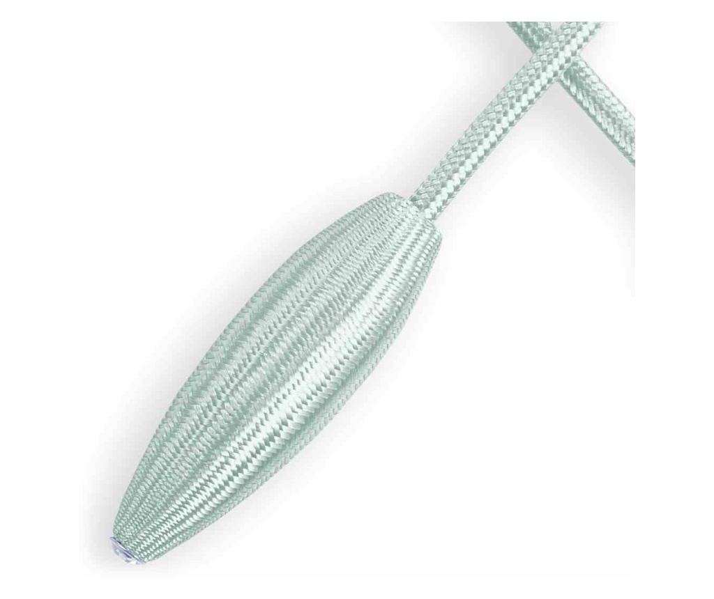 2 darabos Glamour függönyelkötő szett, Brampton, Amelia Home, 53 cm, világoszöld - 4