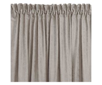 Klasszikus stílusú függöny, 7,5 cm-es méhsejt redővel, Milana, 210 g/nm, Homede, 220x225 cm, Cappuccino