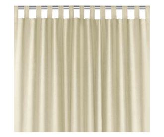 Klasszikus stílusú függöny 10 cm-es karnis fülekkel, Milana, 210 g/nm, Homede, 140x245 cm, Bézs Milana 140x245 cm