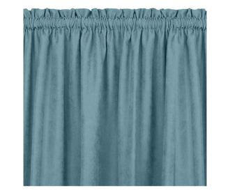 Klasszikus stílusú függöny 5 cm-es redővel, Milana, 210 g/nm, Homede, 220x270 cm, Kék