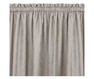 Klasszikus stílusú függöny 5 cm-es redővel, Milana, 210 g/nm, Homede, 280x175 cm, Cappuccino Milana 280x175 cm