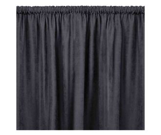 Klasszikus stílusú függöny 5 cm-es redővel, Milana, 210 g/mp, Homede, 560x270 cm, Sötétszürke Milana 560x270 cm