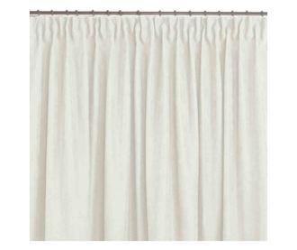 Klasszikus stílusú függöny, 10 cm-es méhsejtes rátéttel, Milana, 210 g/nm, Homede, 420x245 cm, Milana krém 420x245 cm