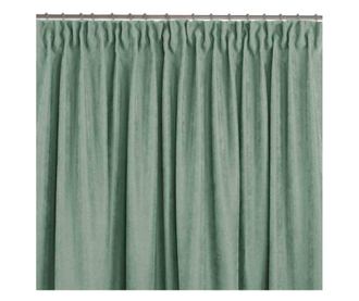 Klasszikus stílusú függöny, 7,5 cm-es méhsejtes redővel, Milana, 210 g/nm, Homede, 140x175 cm, Világoszöld Milana 140x175 cm
