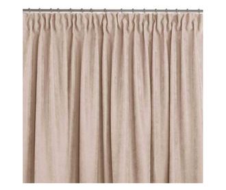 Klasszikus stílusú függöny 10 cm-es méhsejt típusú redővel, Milana, 210 g/nm, Homede, 560x245 cm, púderrózsaszín Milana 560x245