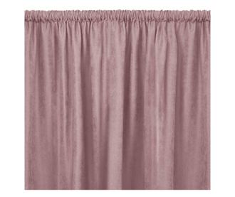 Klasszikus stílusú függöny 5 cm-es rojttal, Milana, 210 g/nm, Homede, 140x270 cm, Rózsaszín Milana 140x270 cm