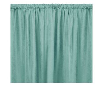 Klasszikus stílusú függöny 5 cm-es redővel, Milana, 210 g/nm, Homede, 220x270 cm, Türkiz Milana 220x270 cm