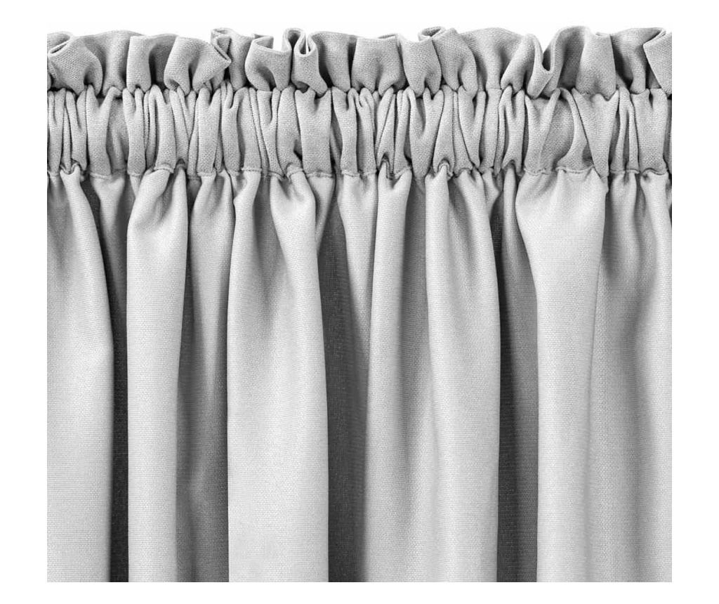Klasszikus stílusú függöny 5 cm-es bújtatóval, Milana, 210 g/m², Homede, 560x225 cm, Sötétszürke Milana 560x225 cm - 6