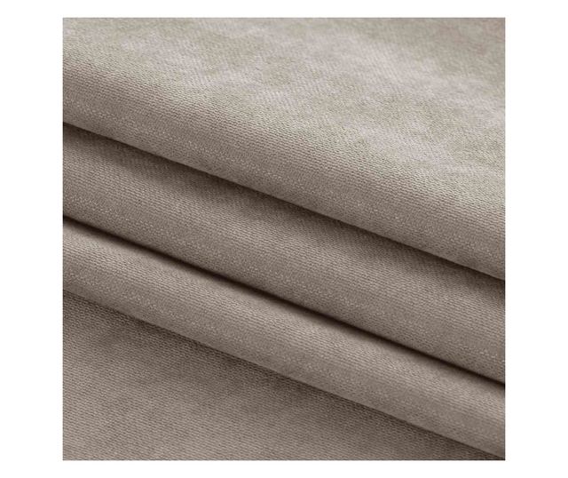 Klasszikus stílusú függöny 5 cm-es redővel, Milana, 210 g/nm, Homede, 280x175 cm, Cappuccino Milana 280x175 cm