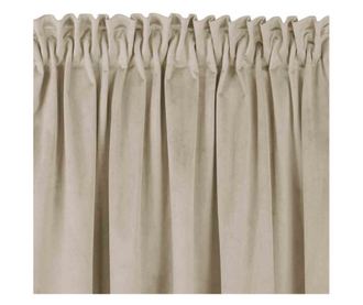 Bársony függöny lépesméhsejt mintával 5 cm, Vila, 210 g/mp, Homede, 135x225 cm, Krém Vila 135x225 cm