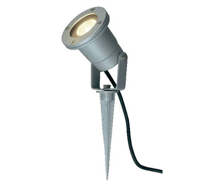 SLV Nautilus Spike LED Kerti fényszóró 3 részes készlet halogén GU10 18W ezüst-szürke (4064161255675)