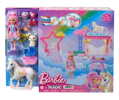 Mattel Barbie Chelsea és Pegazus játékszett (HNT67)