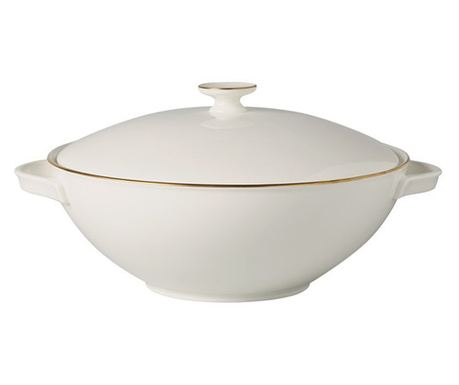 Супник Villeroy & Boch Anmunt Gold, Бял, Порцелан, 2.2 Л