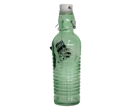 RAKI OLD FASHIONED Sticla cu dop ermetic, 500ml, verde