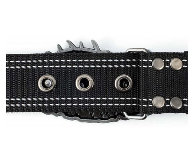 Pufo VILLANYSZERELŐ öv férfiaknak 4 x 123 cm, fekete