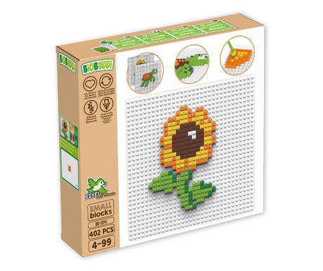 Cuburi Pixel - 450 bucati- Mozaic - Floare si Testoasa