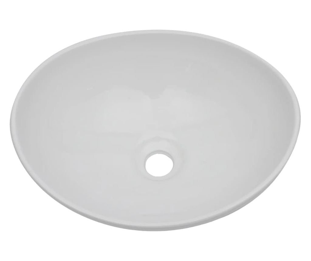 Σετ Έπιπλα Μπάνιου, 2 Τεμαχίων, Μαύρο, Κεραμικό - 4