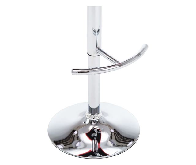 Barski stoli, 2 kosa, sivi, umetno usnje