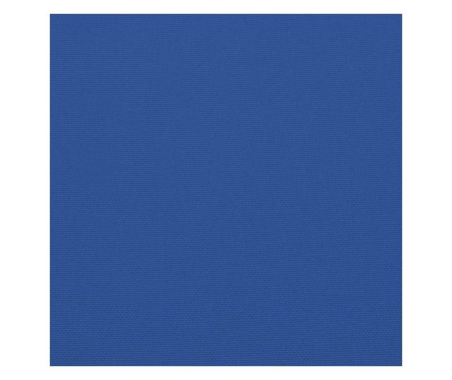 2 db királykék oxford szövet magas háttámlájú székpárna