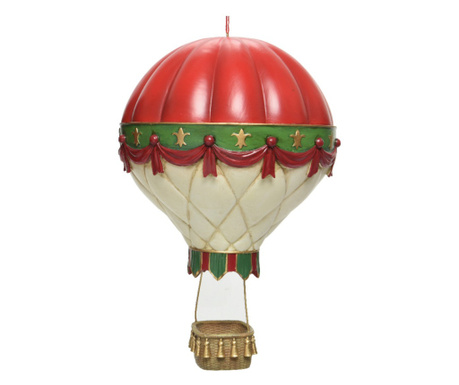 Decoratiune balon cu aer cald, 17x25.5 cm