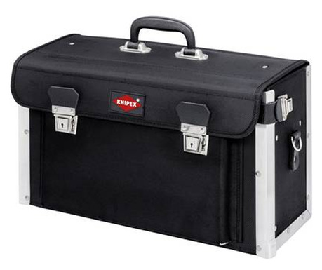 Szerszámos táska New Classic Basic, üres, 420 x 250 x 160 mm, HDPE műanyag, Knipex 00 21 02 LE