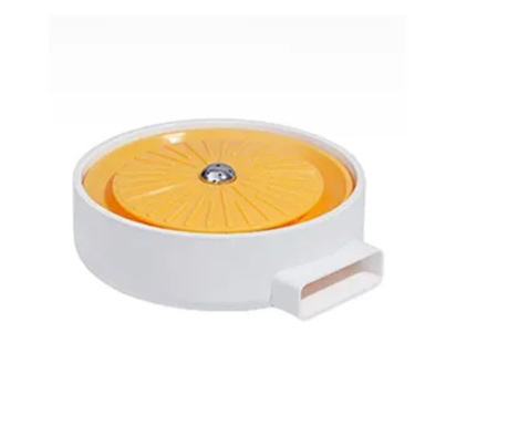 Dispozitiv pentru clatire pahare, Kit spalare rapida sub jet presiune apa, Rinser cu 7 orificii de pulverizare ,orange