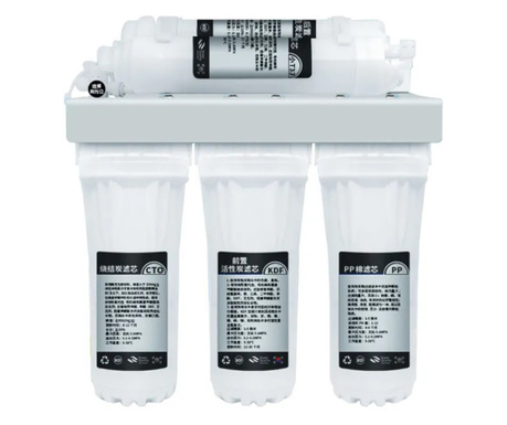 Sistem purificare Ultrafiltrare  5 stagii alcalina HIDLY ,PP,UDF,CTO,UF,T33  ,alb