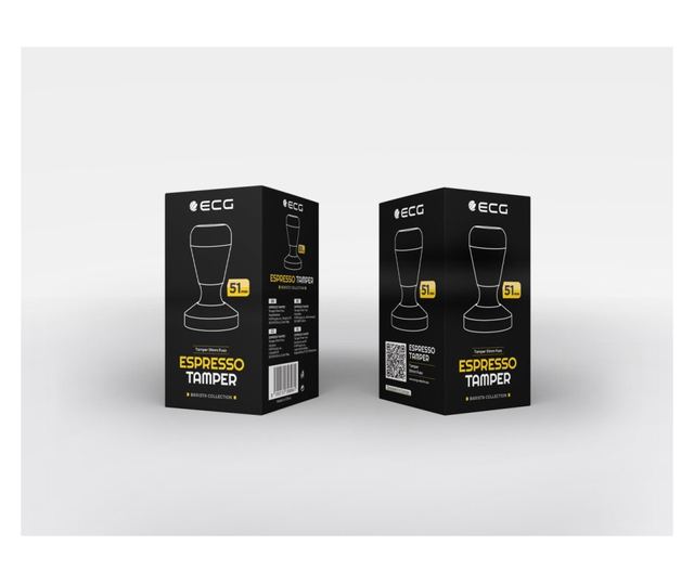 Tamper profesional pentru cafea ECG Fuso 51 mm