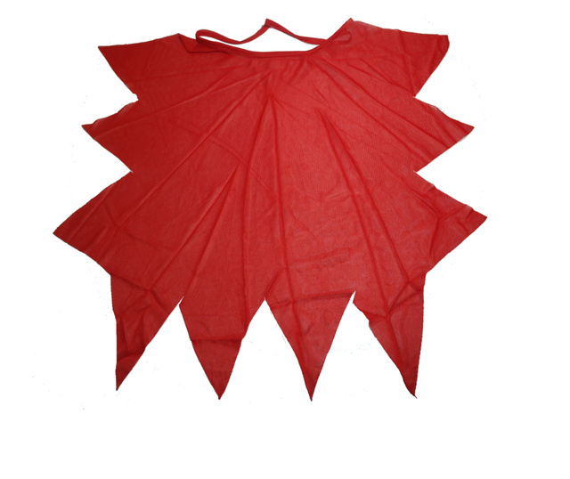 Детски костюм IdeallStore®, Red Owl, размер 7-9 години, 120-130, червен, включена играчка