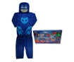 Детски костюм IdeallStore®, Blue Cat, размер 3-5 години, 100-110, син, включена играчка