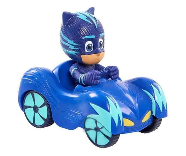 Детски костюм IdeallStore®, Blue Cat, размер 3-5 години, 100-110, син, включена играчка