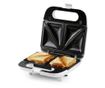 Aparat de sandwich 3 in 1 Domo DO1090C cu placi interschimbabile, pentru pregatire sandwich, grill sau waffe, 750 W