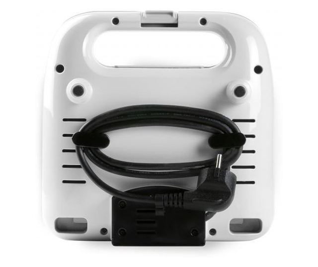 Aparat de sandwich 3 in 1 Domo DO1090C cu placi interschimbabile, pentru pregatire sandwich, grill sau waffe, 750 W