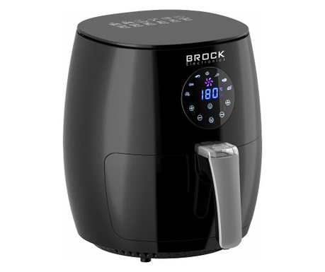 Friteuza cu aer cald Brock Electronics  AFD 3502 BK, 3,5 L, 1300 W