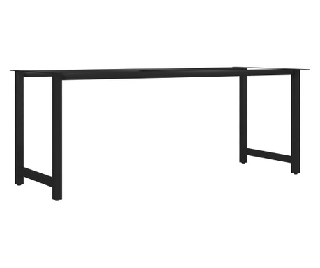 Picioare de masă cu cadru în formă de H, 180 x 80 x 72 cm