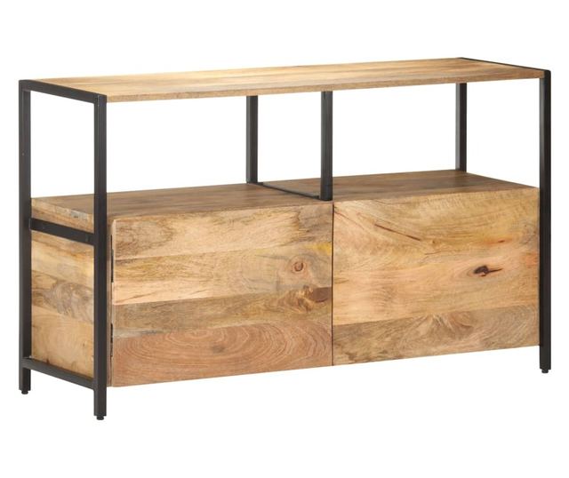 Komoda, 110 x 35 x 65 cm, Masivno drvo manga