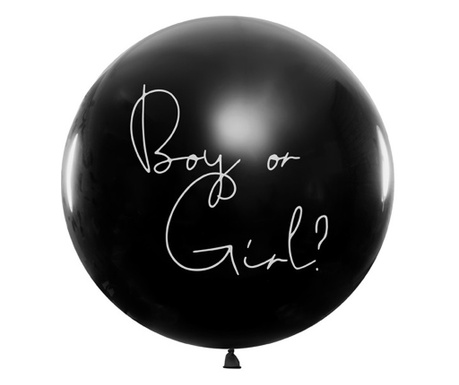 Balon confetti, Gender reveal "Baiat sau Fetita - Boy or Girl", Gonga® Girl