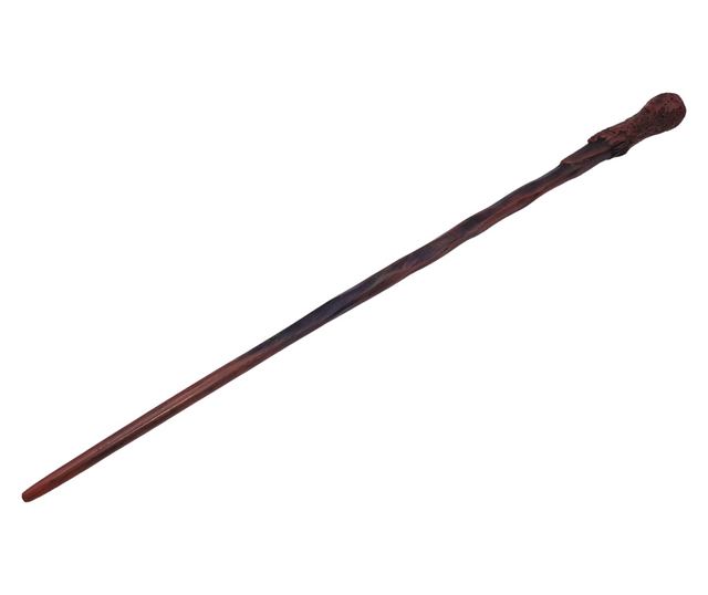 IdeallStore® kollekciós pálca, Ron Weasley, fém betétek, 37 cm, barna