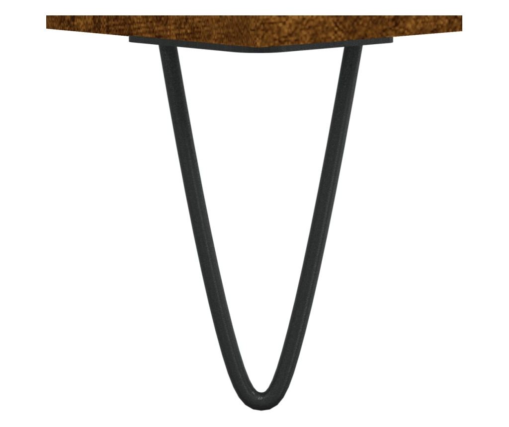 Visoka ormar, smeđi hrast, 69,5x34x180 cm, kompozitno drvo - 11