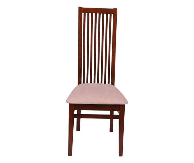 Set od 2 stolice Puerto, drvo, Nut/Misty beige