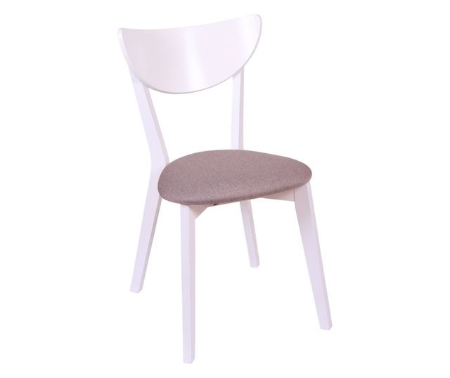 Set 2 stolice NEO, Drvo, Bijela/Bonus Novi Cappuccino