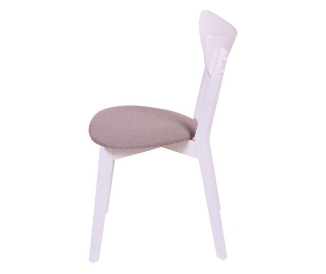 Set 2 stolice NEO, Drvo, Bijela/Bonus Novi Cappuccino